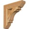 Ekena Millwork Merced Slat Rough Sawn Bracket, Western Red Cedar, 4"W x 18"D x 18"H BKT04X18X18MRC06RWR - alternate 1
